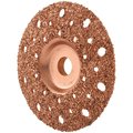 Allstar 4 in. Dia. 23 Grit Flat Grinding Disc; 0.62 in. Arbor Hole ALL44181